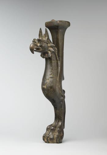 Throne Leg in the Shape of a Griffin, late 7th–early 8th century. Probably western Iran Throne Leg in the Shape of a Griffin, late 7th–early 8th century. Probably western Iran